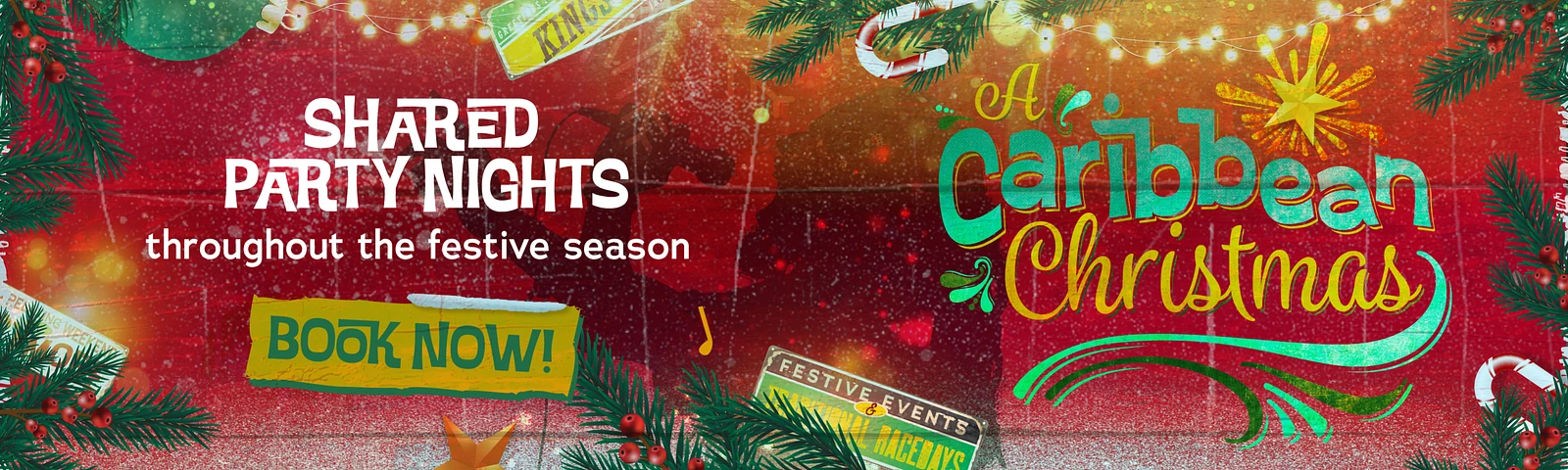Caribbean Christmas Party Night