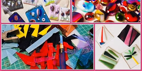 Fused Glass Double Workshop - Festive Glass Mobiles & Gift Creations