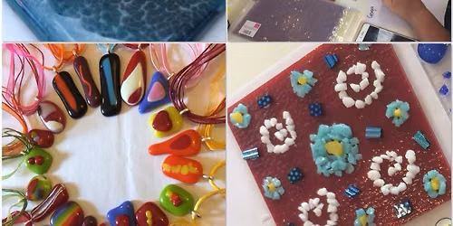 Fused Glass Double Workshop - Festive Glass Mobiles & Gift Creations