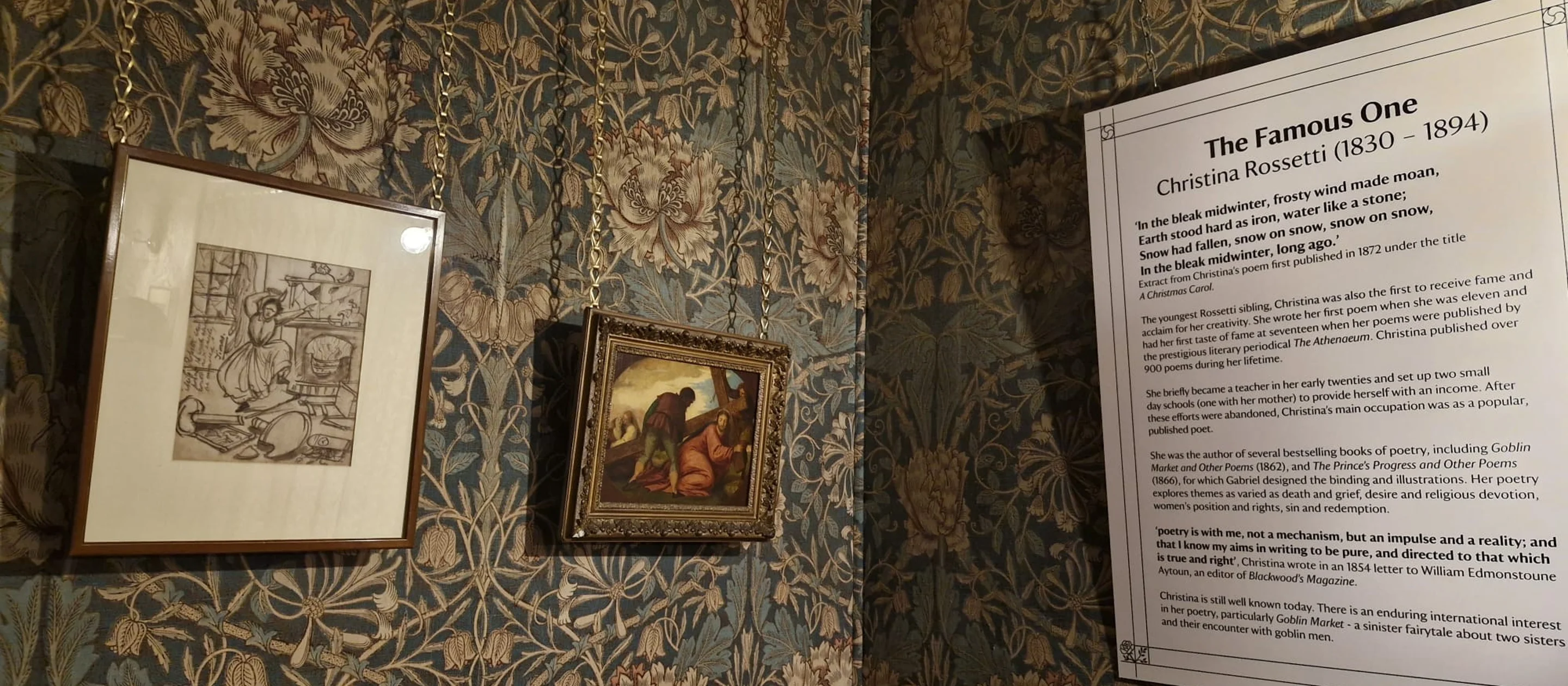 Exhibition - The Rossettis: Siblings and Spouses