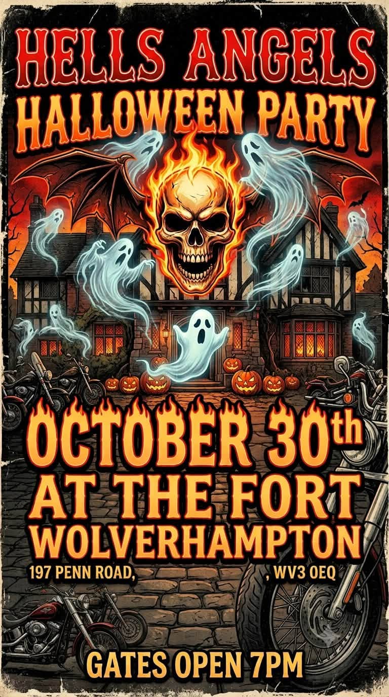 Hells Angels Halloween Party