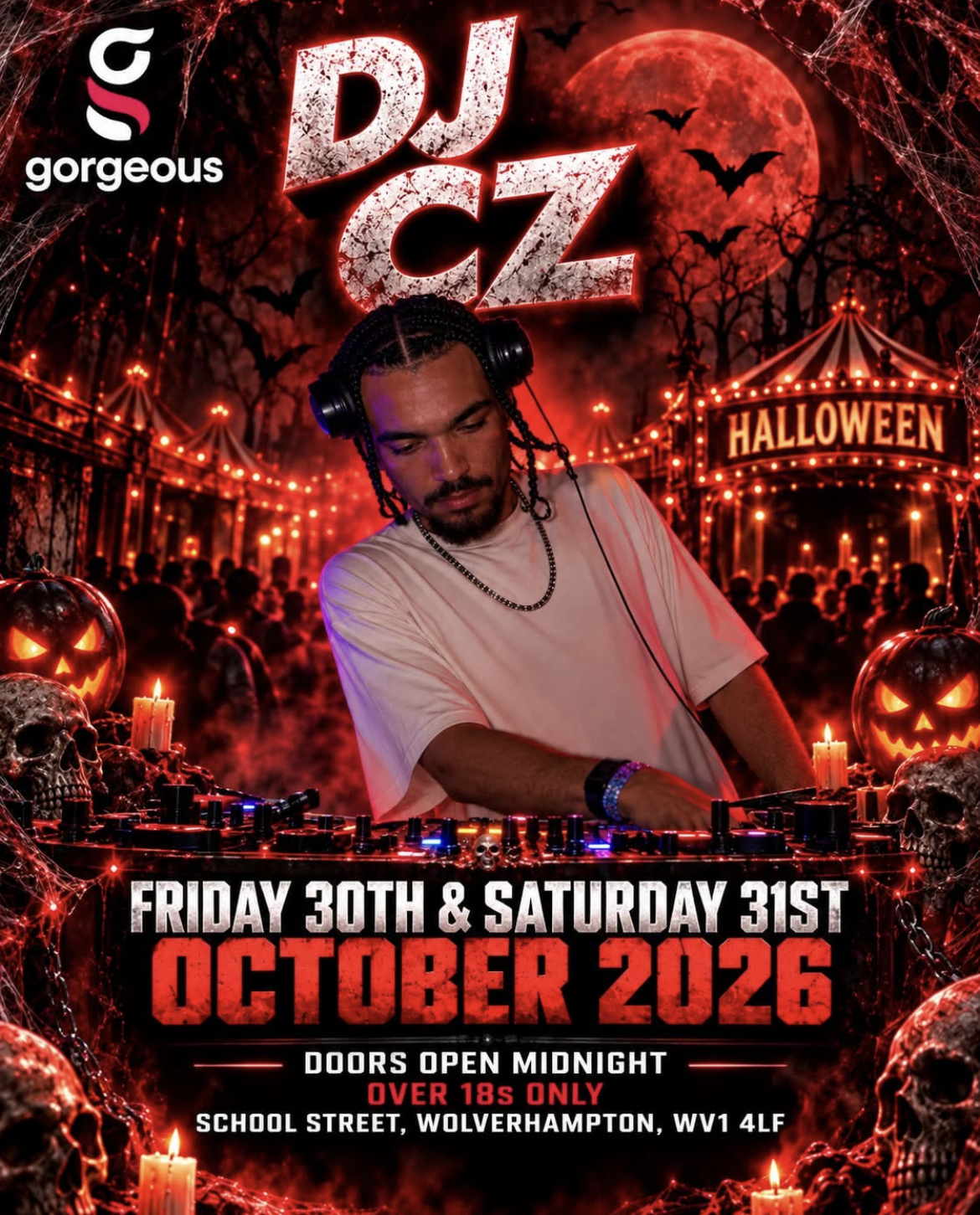 DJ CZ Halloween Party