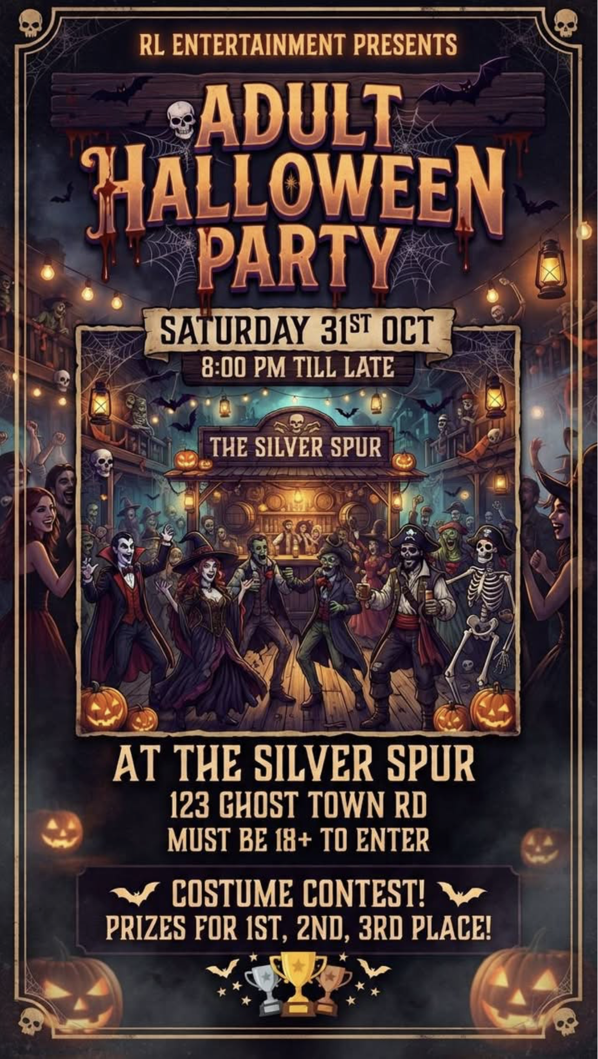 Adult Halloween Party