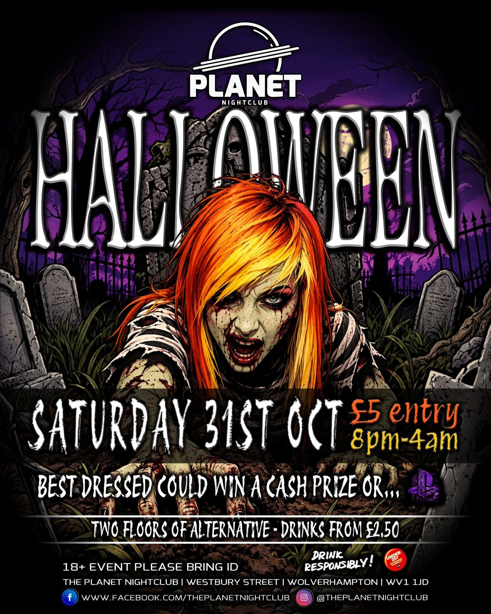 Halloween at Planet Nightclub