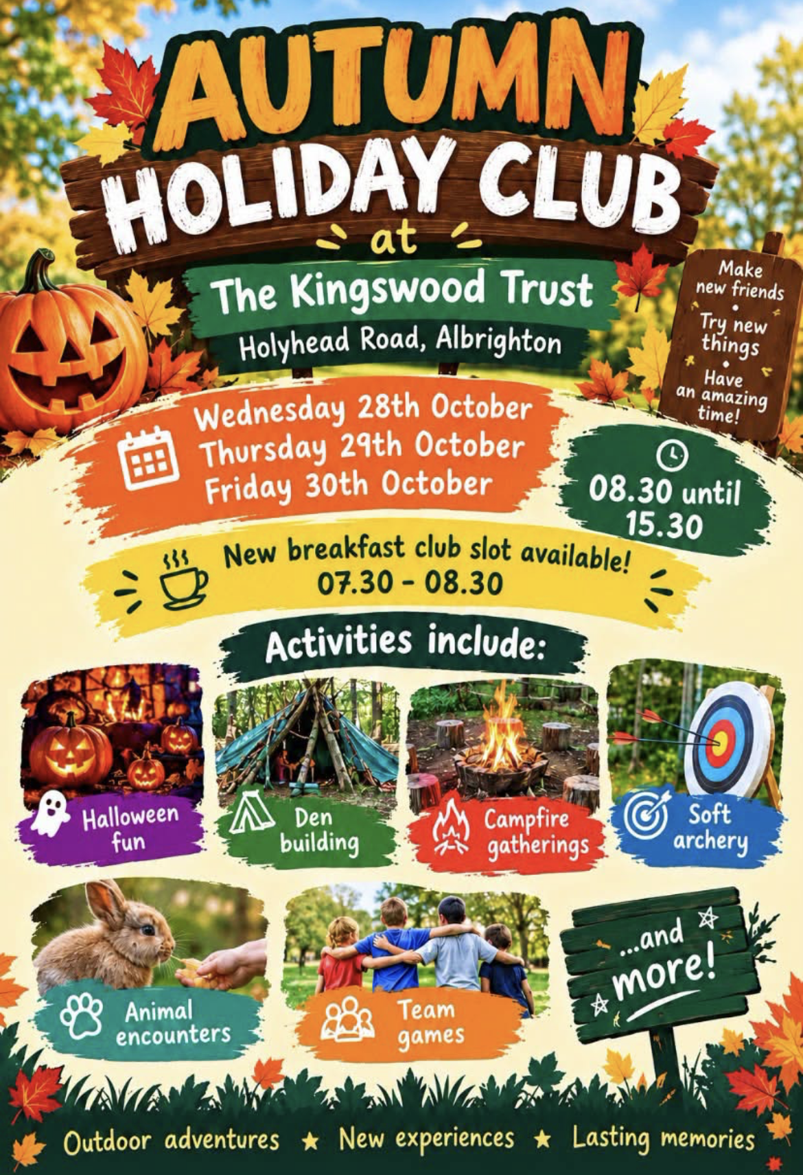 Autumn Holiday Club