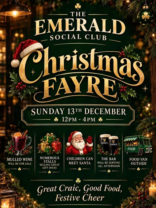 Christmas Fayre at The Emerald Social Club