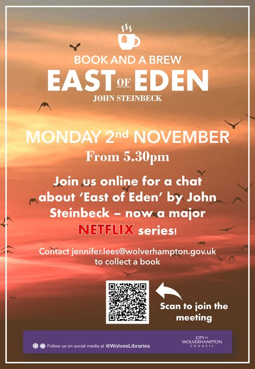 Book and a Brew: East of Eden by John Steinbeck