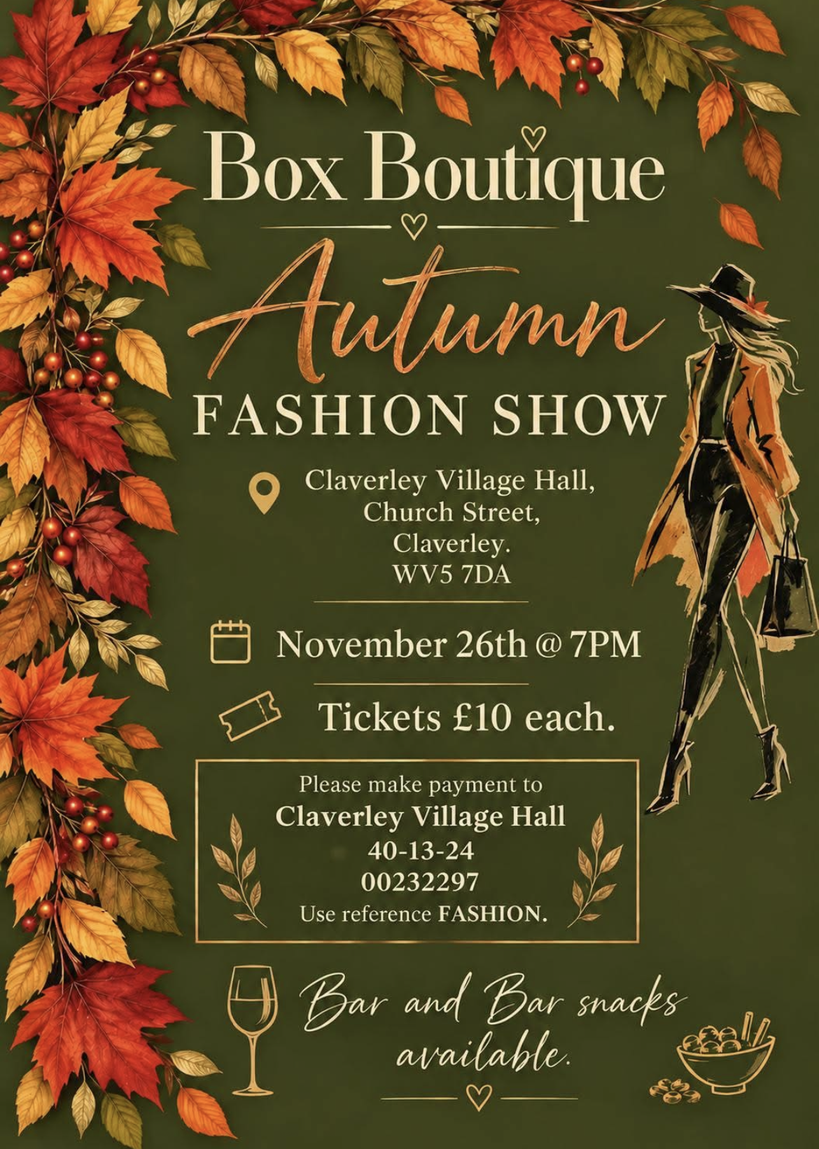 Box Boutique Autumn Fashion Show