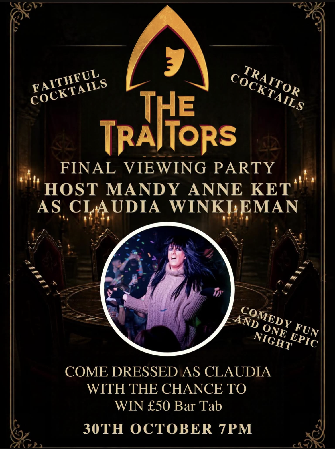 The Traitors Final Viewing Party