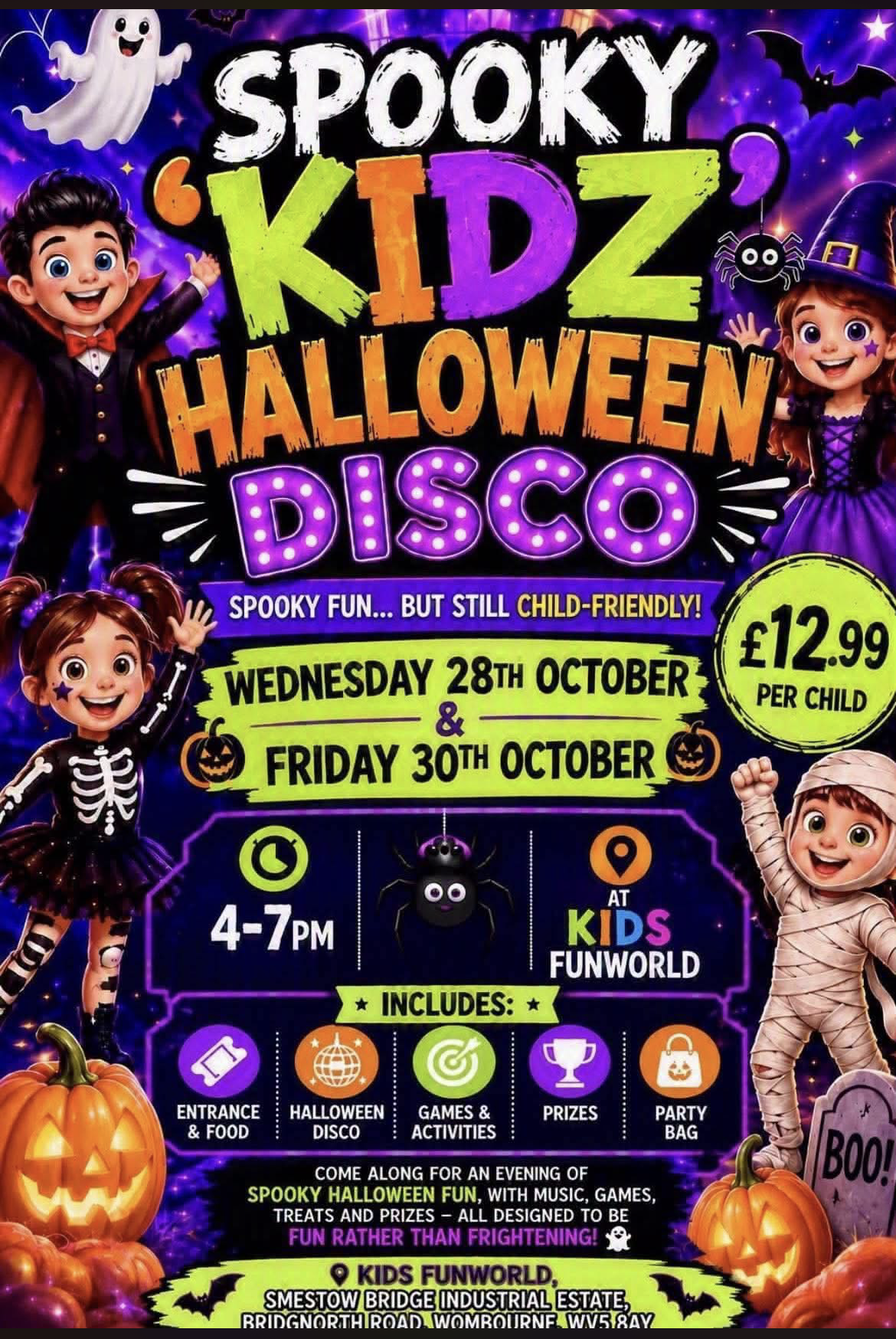 Spooky Kidz Halloween Disco