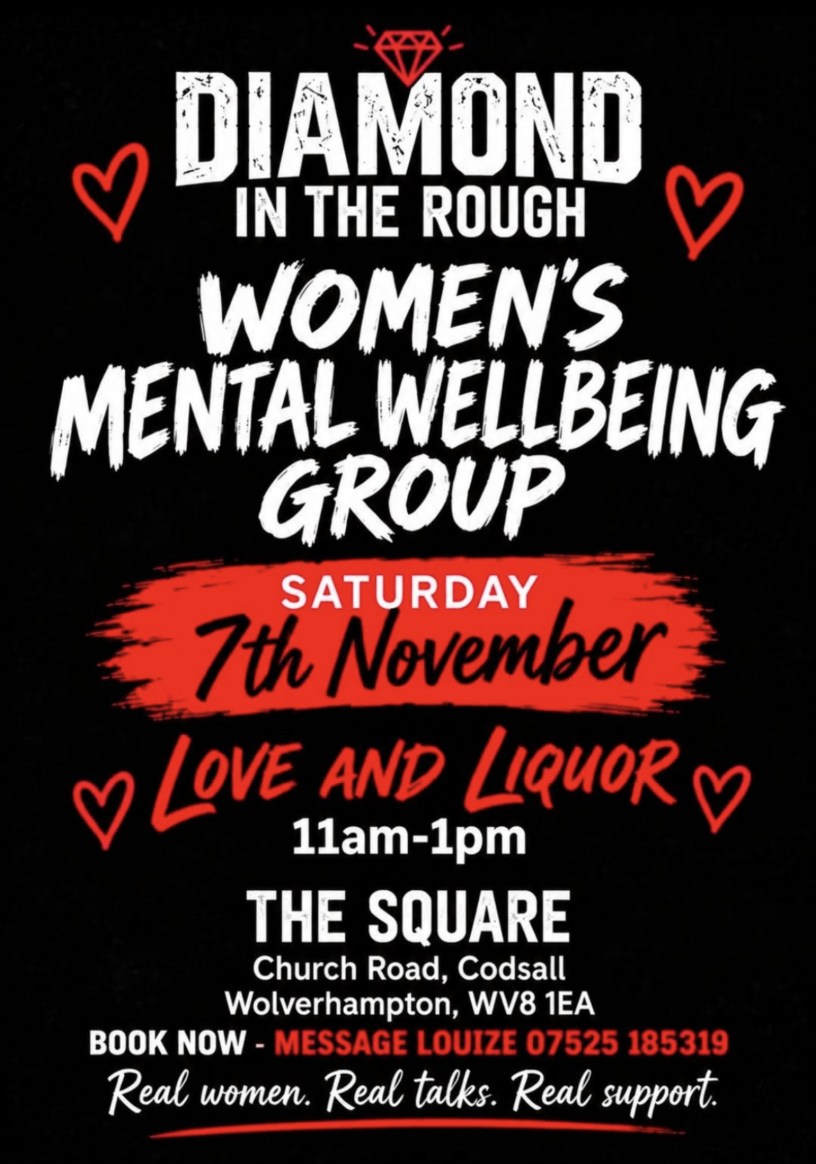 Diamond in the Rough: Women's Mental Wellbeing Group